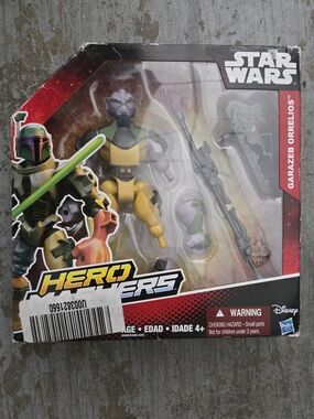 Star Wars Garazeb Orrelios Action Figure – Yellow, Green & Purple Accents